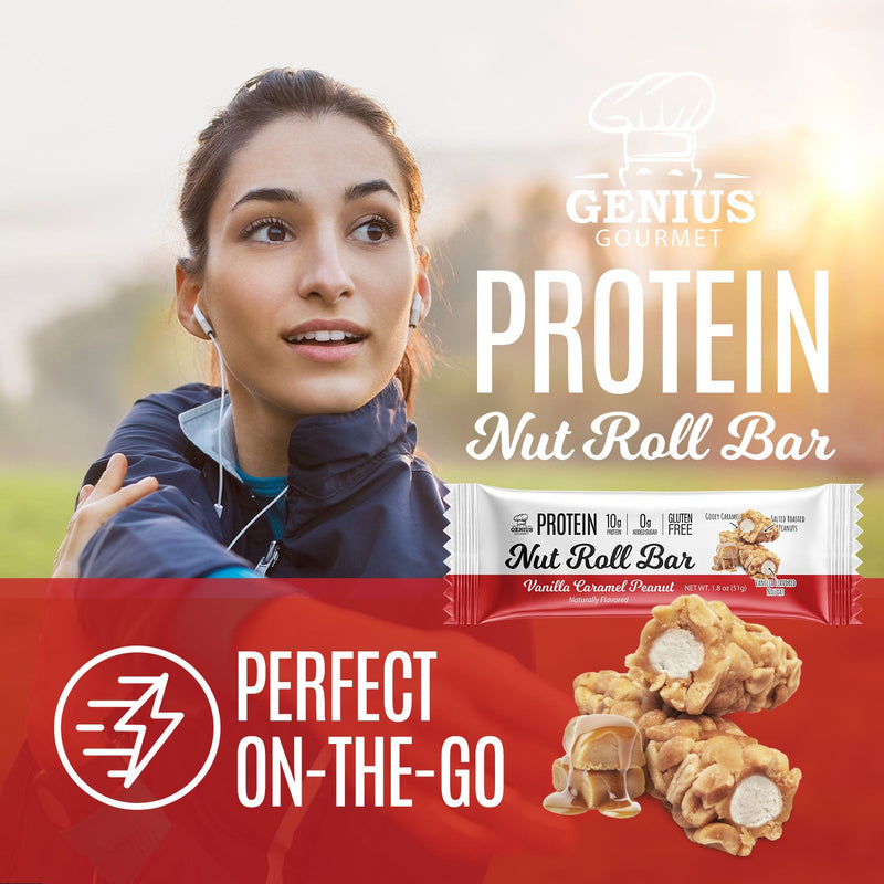 Genius Gourmet Protein Nut Roll Bar