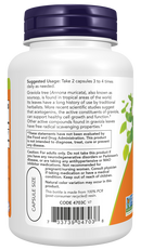 NOW Graviola 500 mg, 100 Veg Capsules