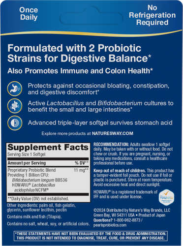 Nature's Way Probiotic Pearls Acidophilus