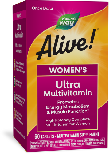 Nature's Way Alive! Once Daily Ultra Potency Complete Multivitamin, Women's 60 tablets