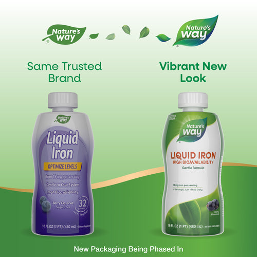 Nature's Way Liquid Iron (18mg) - Berry Flavor