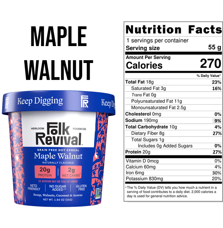 Folk Revival Grain Free Hot Cereal