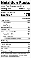 ChocZero Jolies Dark Chocolate Mint Cookies, 8 oz