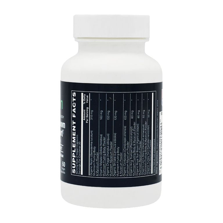Mushroom Immune Support Capsule by Netrition - our All-In-One Shield for Immune Excellence