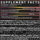 Nutrex Liquid L-Carnitine 3000, 31 servings (15.72 fl oz)