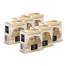 Six boxes of Say Cheese Diet Cappuccino mini cheesecakes.