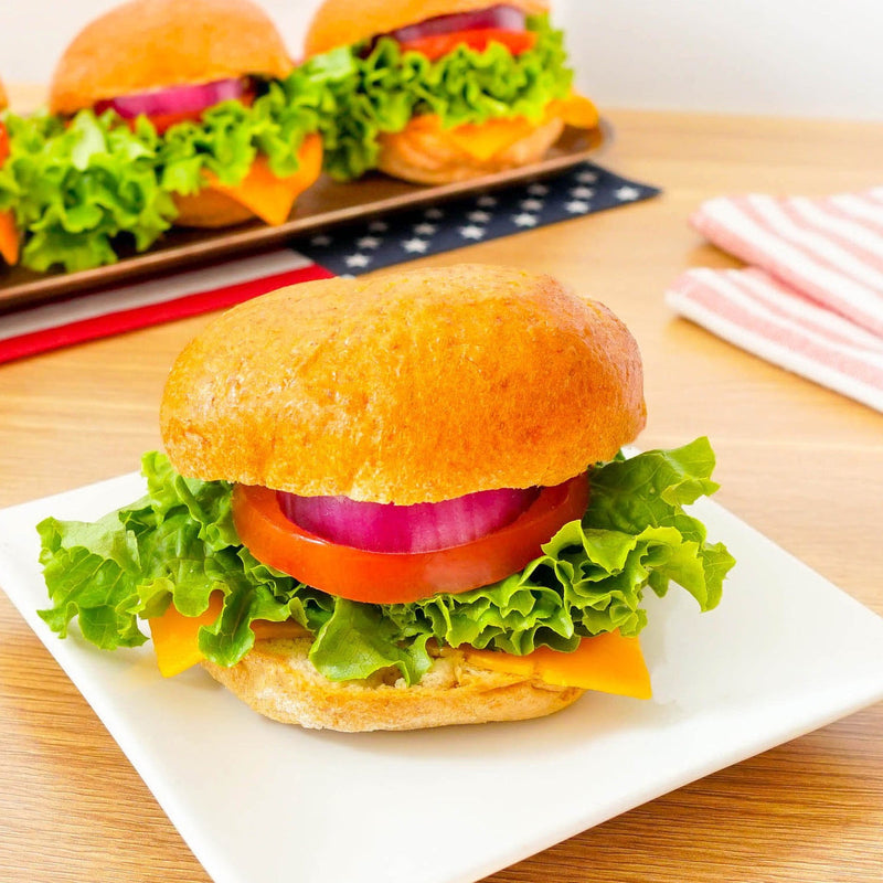 Royo Bread Co Low Carb Burger Buns, 6 buns