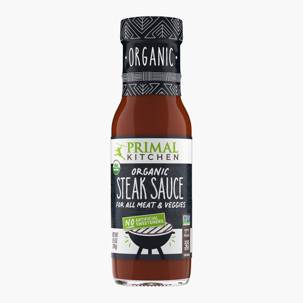 Primal Kitchen No Sugar Added Steak Sauce, Organic 8.5 oz