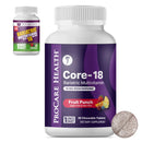 ProCare Health "1 per Day!" Bariatric MultiVitamin Chewable with 18mg Iron - Fruit Punch
