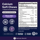 ProCare Health Calcium Soft Chew 500mg - Dinner Mint