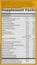 Nature's Way Alive! Once Daily Ultra Potency Complete Multivitamin, Men's 50+ 60 tablets