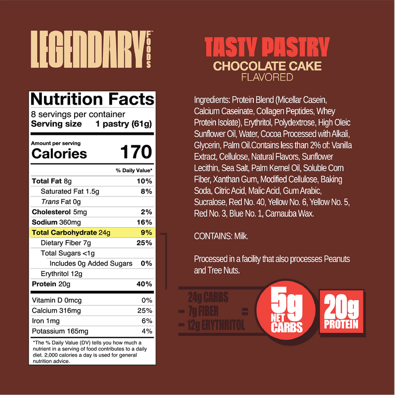 Legendary Foods Cake Style Protein Pastry