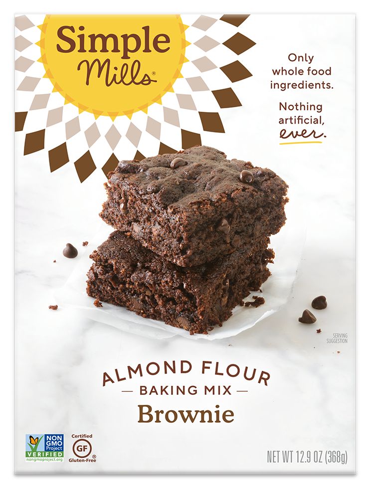 Simple Mills Brownie Almond Flour Mix 12.9 oz 