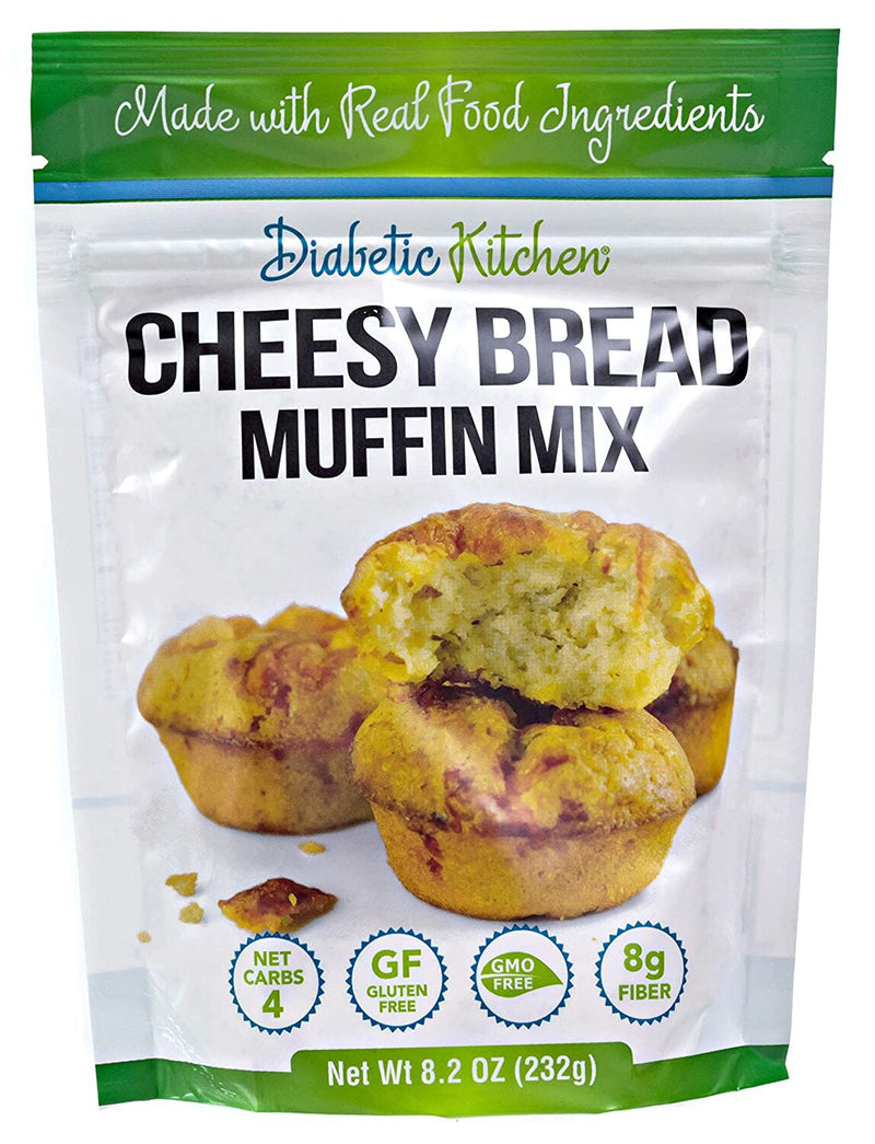 Diabetic Kitchen Cheesy Bread Muffin Mix