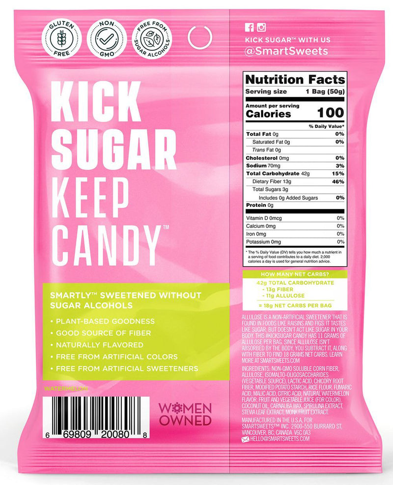 Smart Sweets Sourmelon Bites 50g (1.8 oz) 