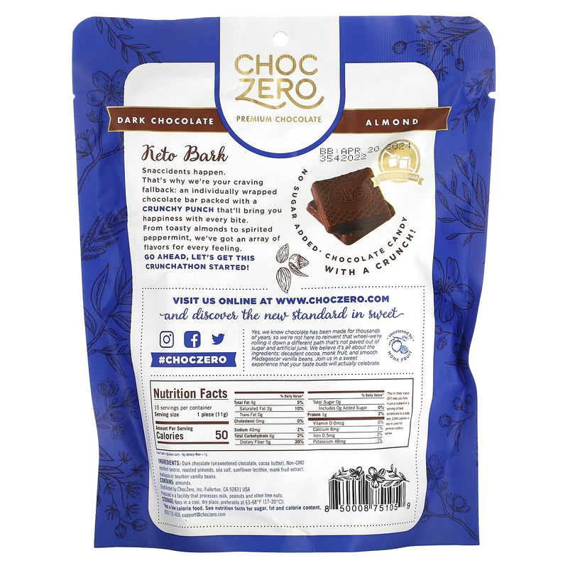 ChocZero Keto Bark