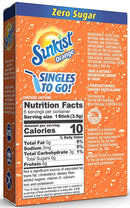 Sunkist Zero Sugar Singles-to-Go