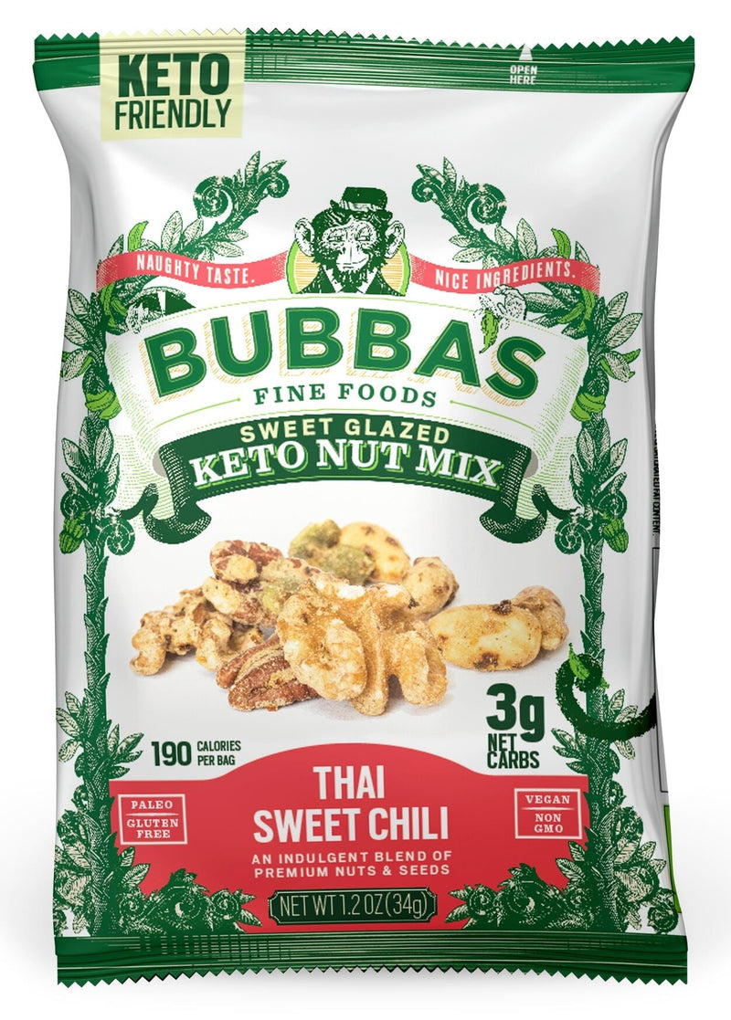 Bubba's Fine Foods Sweet Glazed Keto Nut Mix