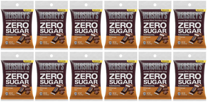 Hershey's Zero Sugar Hershey's Caramel Filled Milk Chocolate