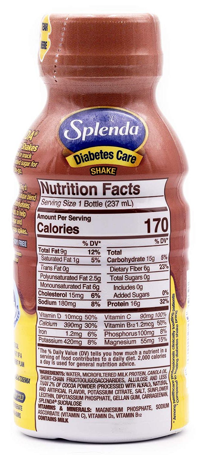 Splenda Diabetes Care Shake RTD