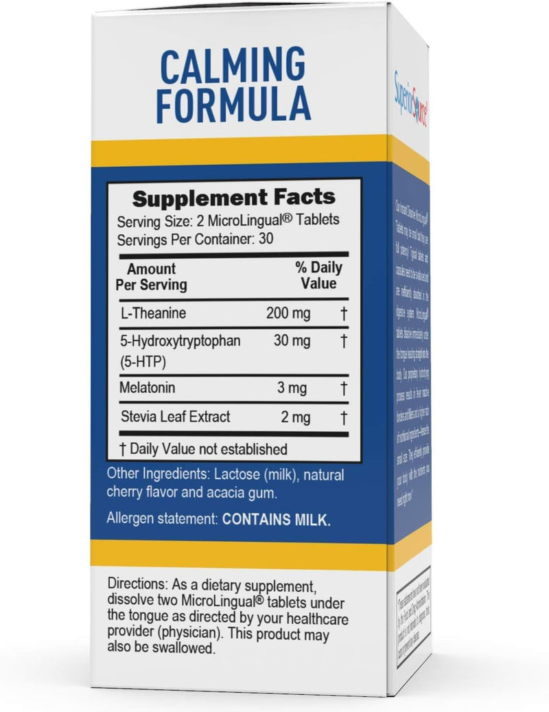 Superior Source Calming Formula MicroLingual® Instant Dissolve Tablets 