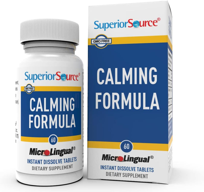 Superior Source Calming Formula MicroLingual® Instant Dissolve Tablets 