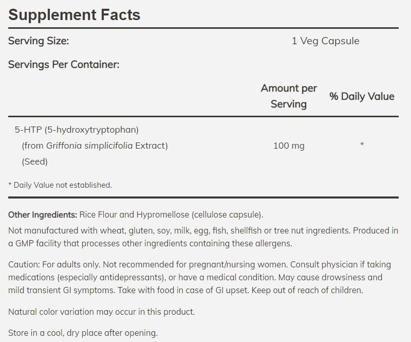 NOW 5-HTP