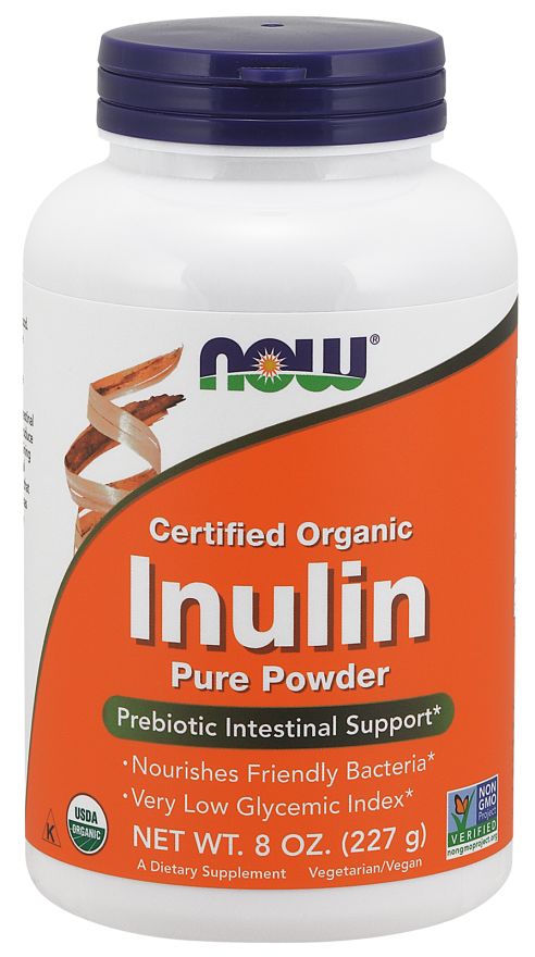 NOW Inulin Pure Powder, Organic