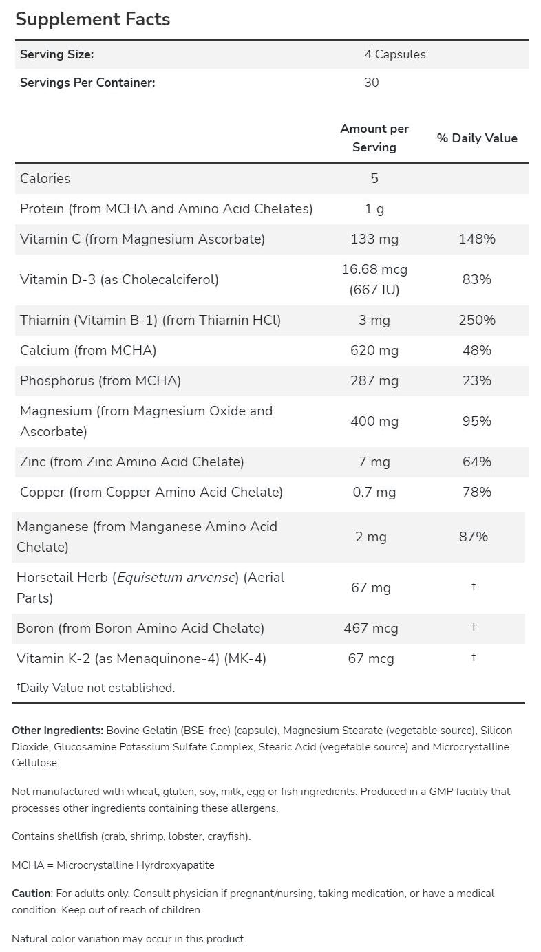 NOW Bone Strength 120 capsules 