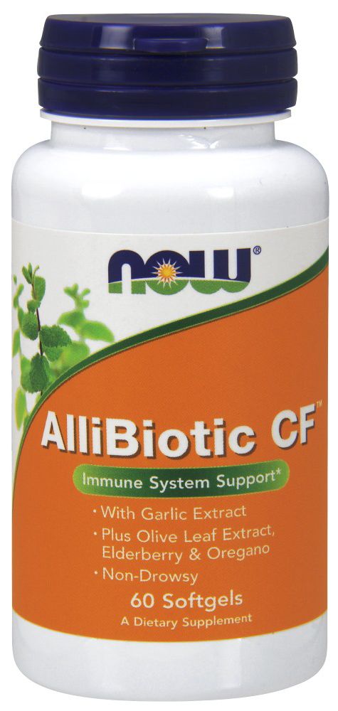 NOW AlliBiotic CF 60 softgels 