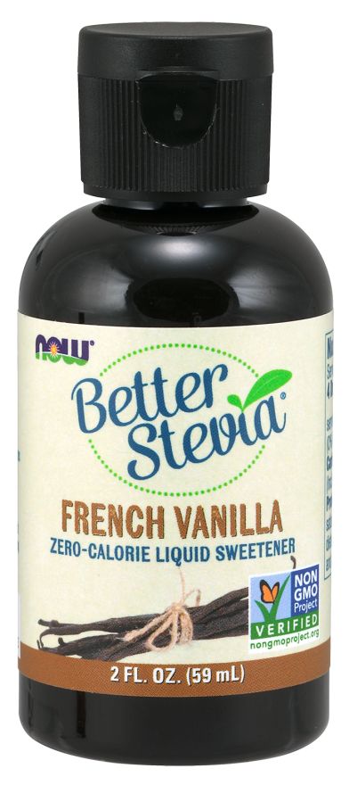 NOW Better Stevia Zero Calorie Liquid Sweetener