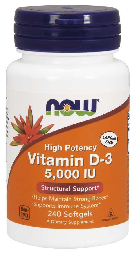 NOW Vitamin D-3