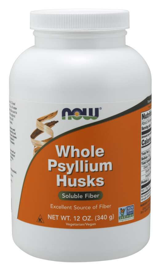 NOW Psyllium Husks, Whole