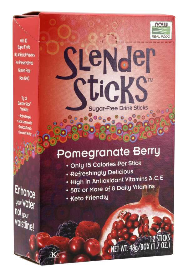 NOW Slender Sticks Sugar Free Drink Sticks