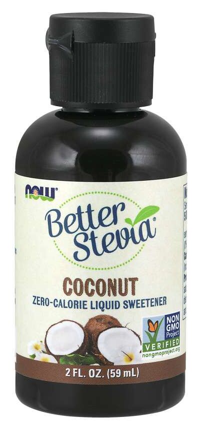 NOW Better Stevia Zero Calorie Liquid Sweetener