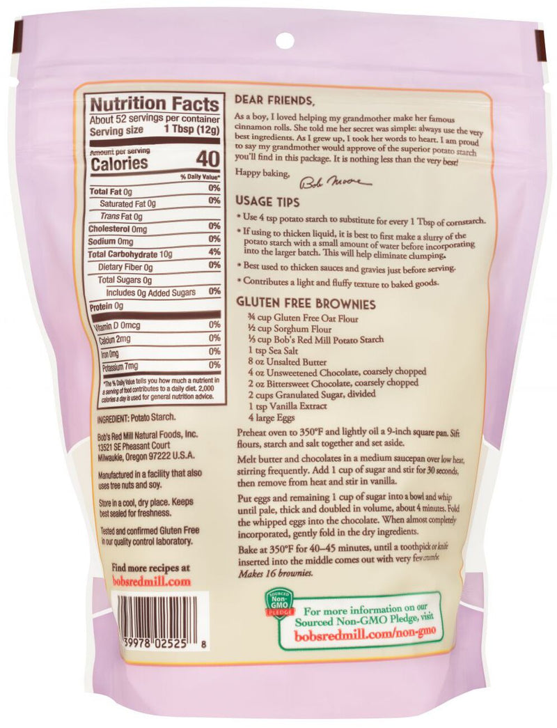 Bob's Red Mill Potato Starch, Unmodified 22 oz. 