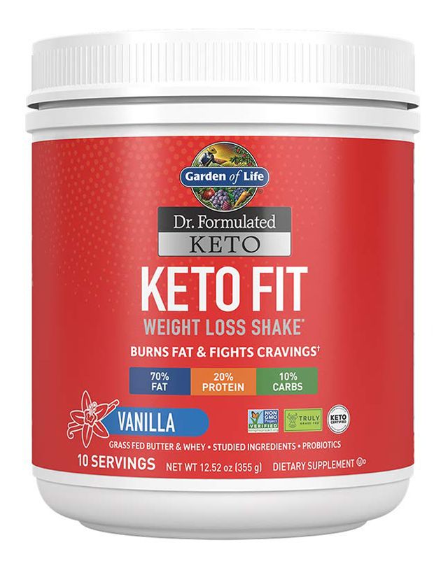 Garden of Life Dr. Formulated Keto Fit Weight Loss Shake