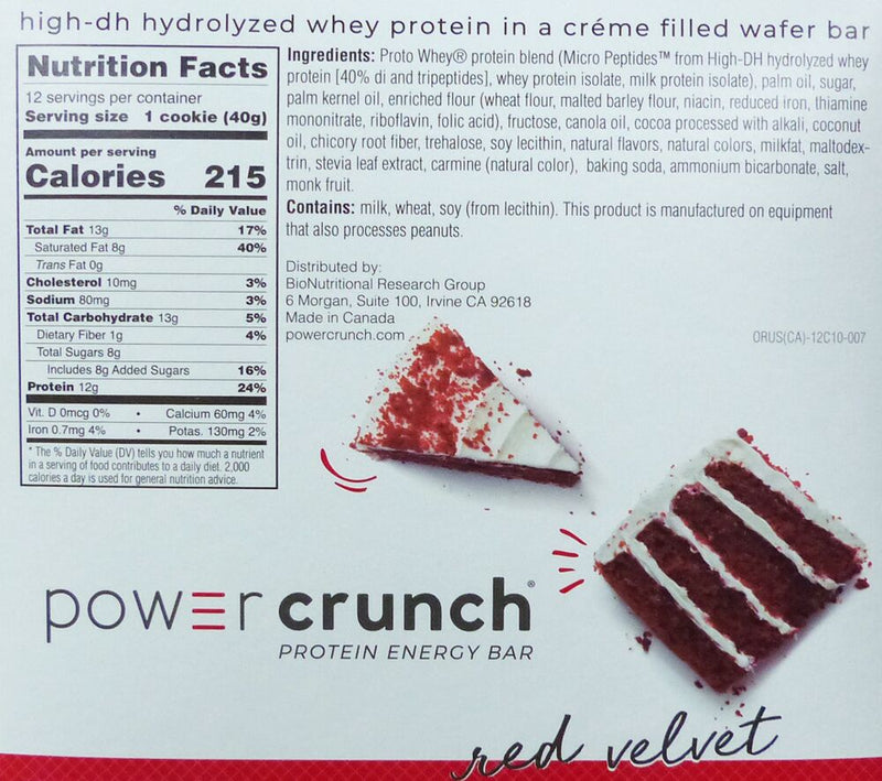 BNRG Power Crunch Protein Bars