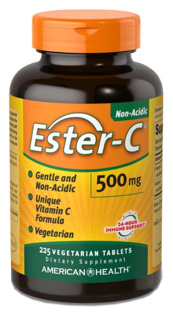 American Health Ester-C 225 veg tablets 