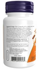 NOW Optimal Digestive System 90 Veg Capsules