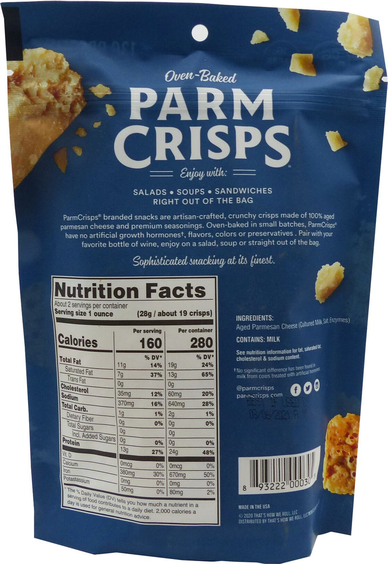 ParmCrisps Oven-Baked Parm Crisps