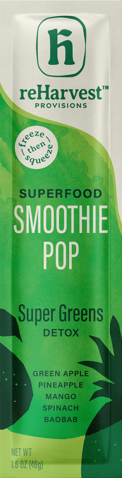 reHarvest Provisions Smoothie Pops -  Super Greens 