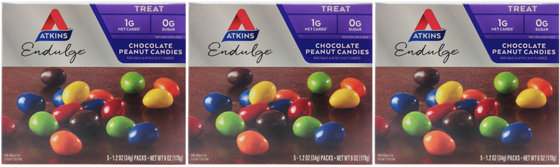 Atkins Nutritionals Endulge Candies, Chocolate Peanut 6 oz.