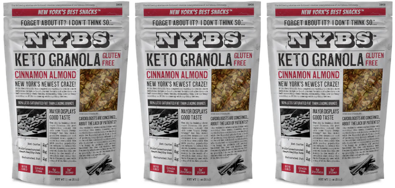 Keto Granola by NYBS - Cinnamon Almond 