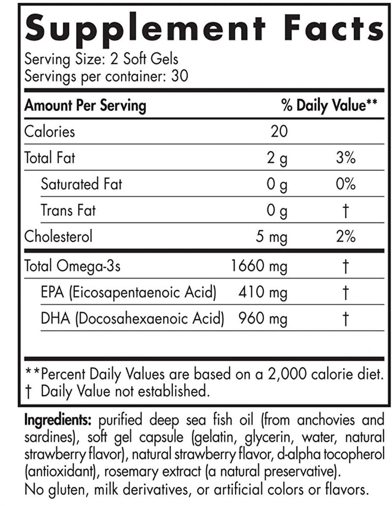 Nordic Naturals DHA Xtra 60 softgels 