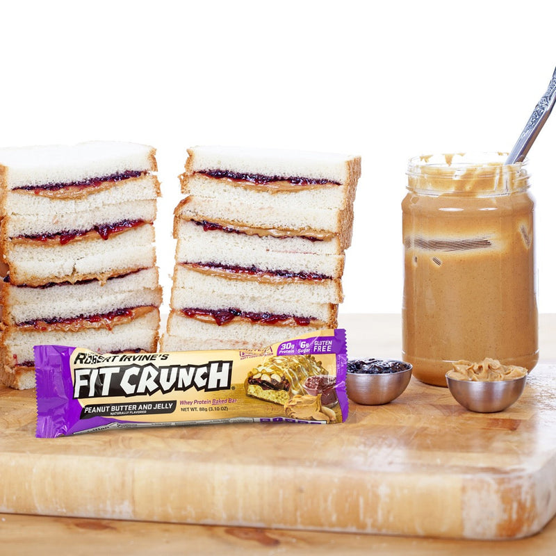 Robert Irvine's Fit Crunch Snack Size Whey Protein Baked Bar