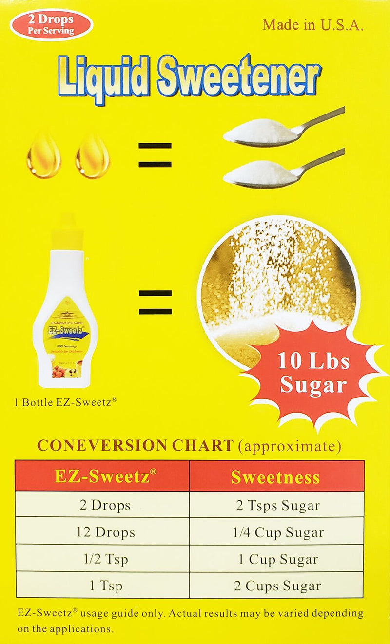 EZ-Sweetz Liquid Sucralose