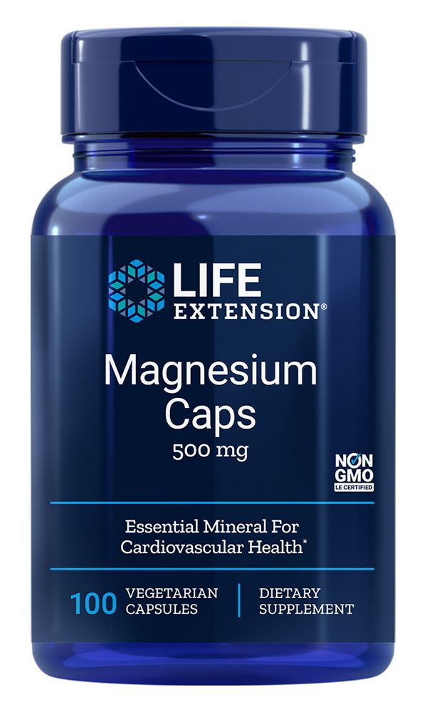 Life Extension Magnesium Caps 100 vegetarian caps 