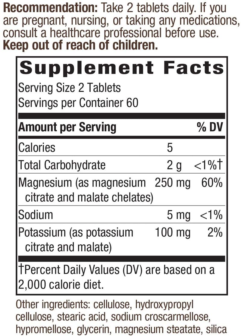 Nature's Way Krebs Magnesium-Potassium