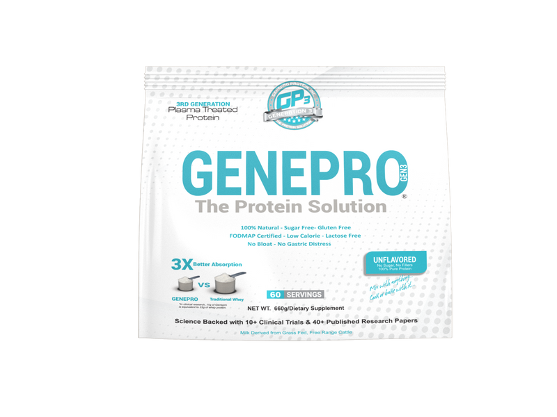 GENEPRO Gen3 UNFLAVORED PROTEIN without Immunolin